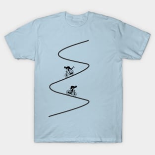 Ciclismo  etapas T-Shirt